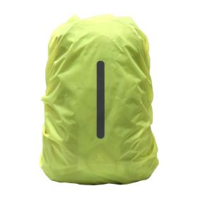 Backpack Rain Cover Outdoor Bag Waterproof Cover Backpack Rain Cover Snow Cover (Option: Fluorescent green reflective-20.28)