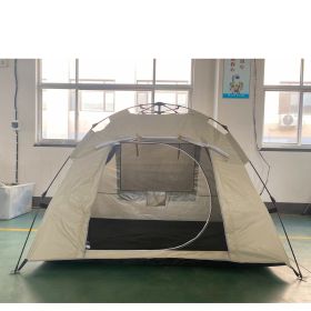 Camping dome tent is suitable for 2/3/4/5 people; waterproof; spacious; portable backpack tent; suitable for outdoor camping/hiking (Color: as Pic)