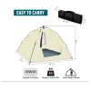 Camping dome tent is suitable for 2/3/4/5 people; waterproof; spacious; portable backpack tent; suitable for outdoor camping/hiking